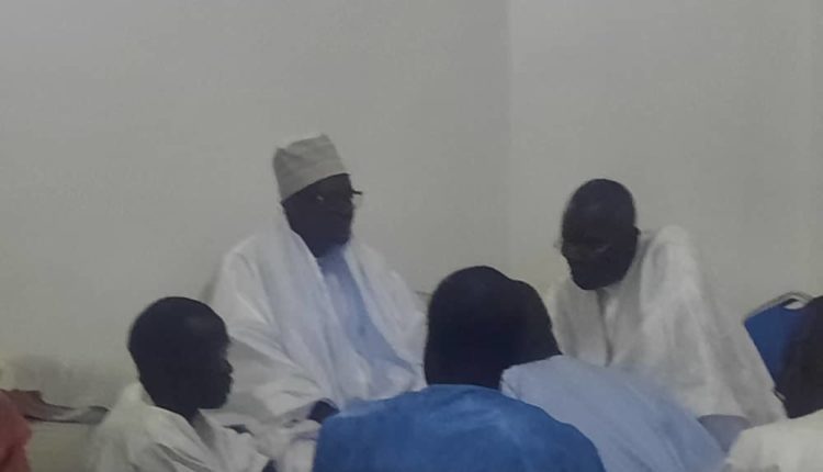 MAGAL DAROU MOUHTY : SERIGNE CHEIKH BASS ABDOU KHADRE CHEZ ELHADJI SERIGNE SALL.